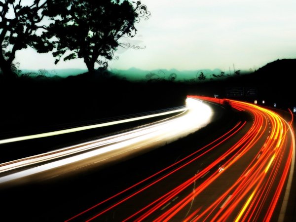 Дорога в огне