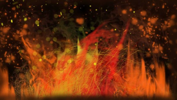 Искры пламени