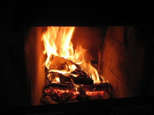 Огонь в печурке