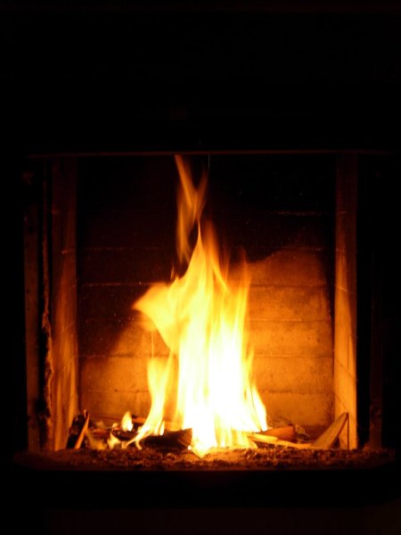 Огонь в печурке