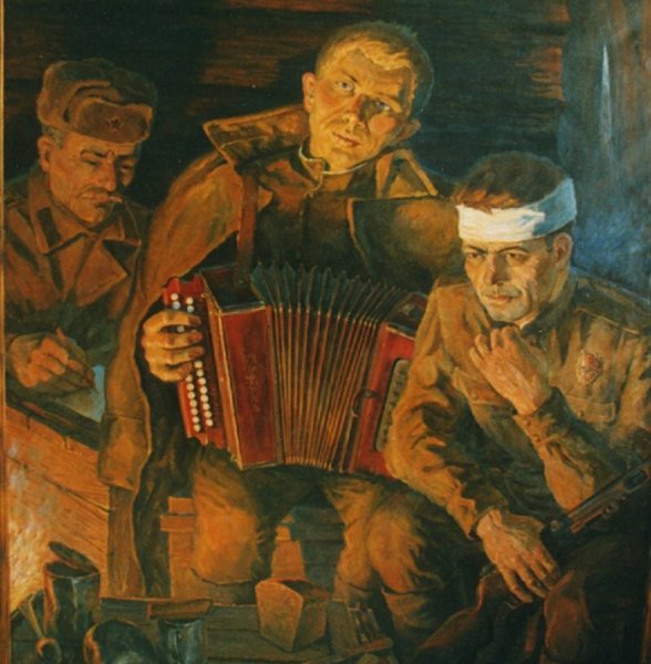 Бьётся в тесной печурке огонь