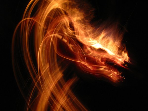 Красивый огонь