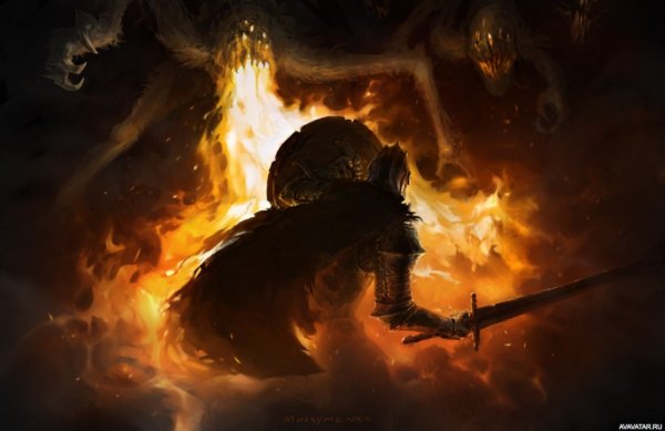 Дарк соулс Огненный меч