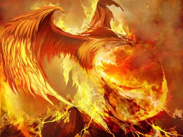 Огненный Феникс Дилюка