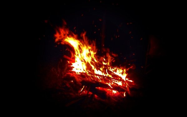 Обои на рабочий стол огонь