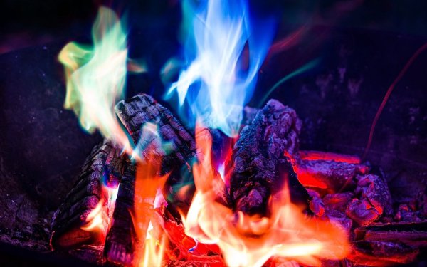 Фон для рабочего стола огонь