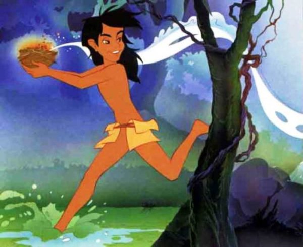 Маугли красный цветок