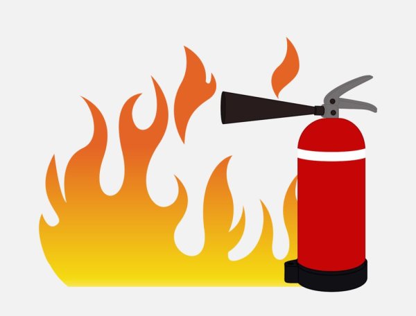 Огнетушитель для костра