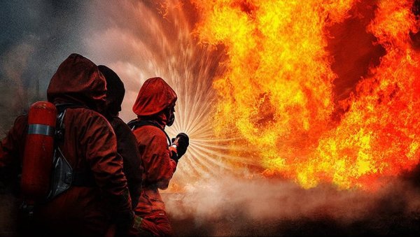 Тушение пожара