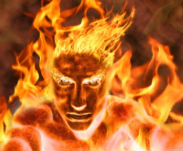 Человек огонь