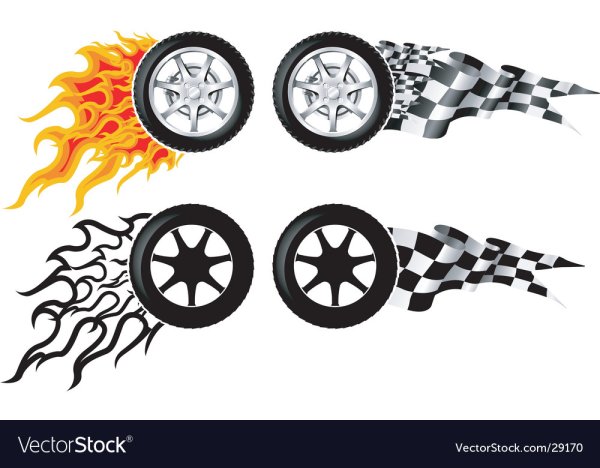 Колеса ХОТВИЛС на белом фоне