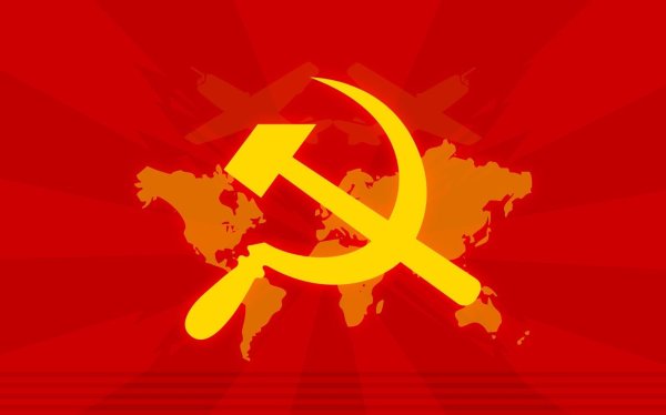 Флаг серп и молот