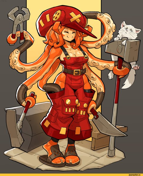 The Path of Fire девушка кузнец