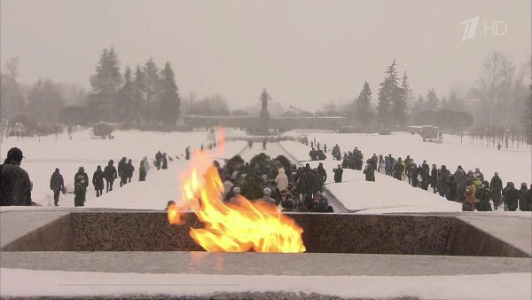 Самое большое блокадное кладбище в Ленинграде