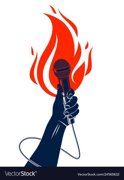 Сгоревший микрофон