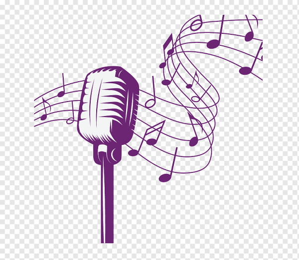Стилизованный микрофон