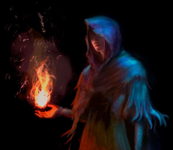 Dark Souls ведьма Изалита арт