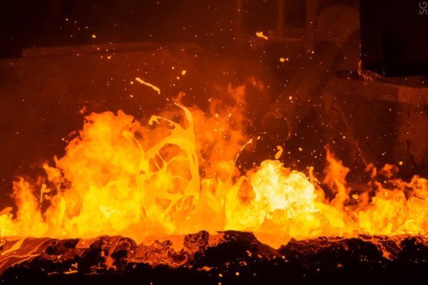 Фото с огненной сталью