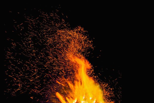 Эффект огня