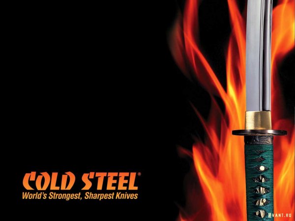 Огненный самурайский меч