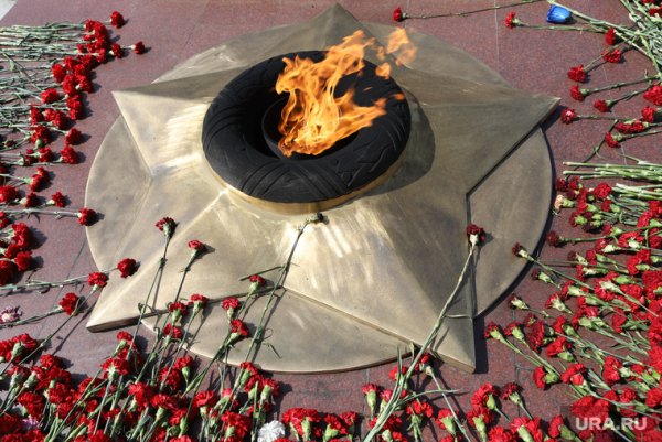 Вечный огонь сверху