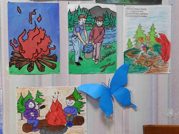 Поделки на тему не шути с огнем