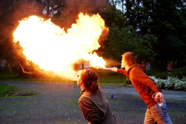 Огненные приколы