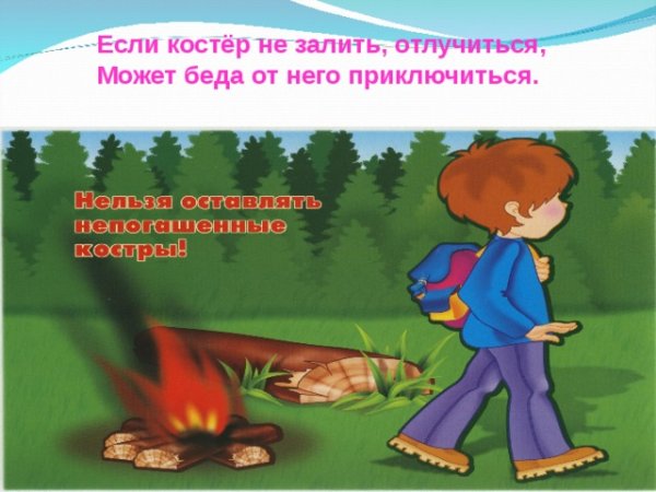 Не шути с огнем картинки для детей