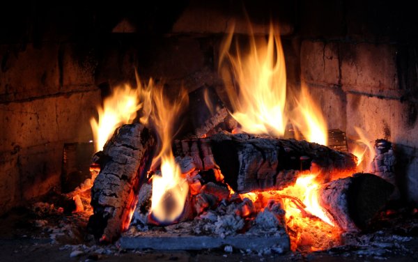 Костер камин