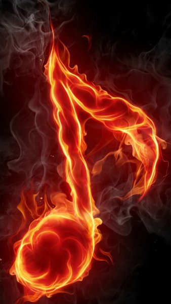 Огонь на аву