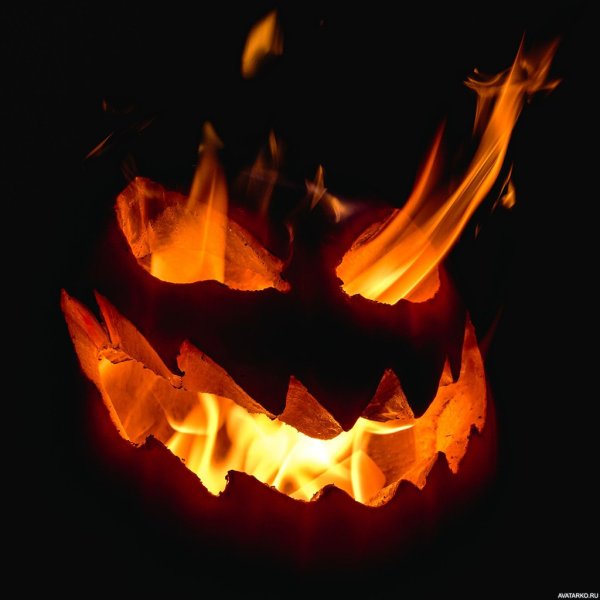 Огонь улыбается