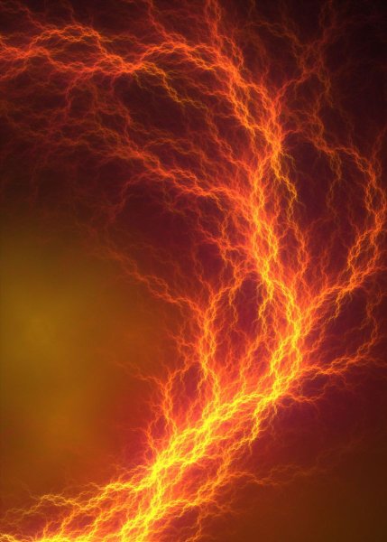 Огонь из молнии