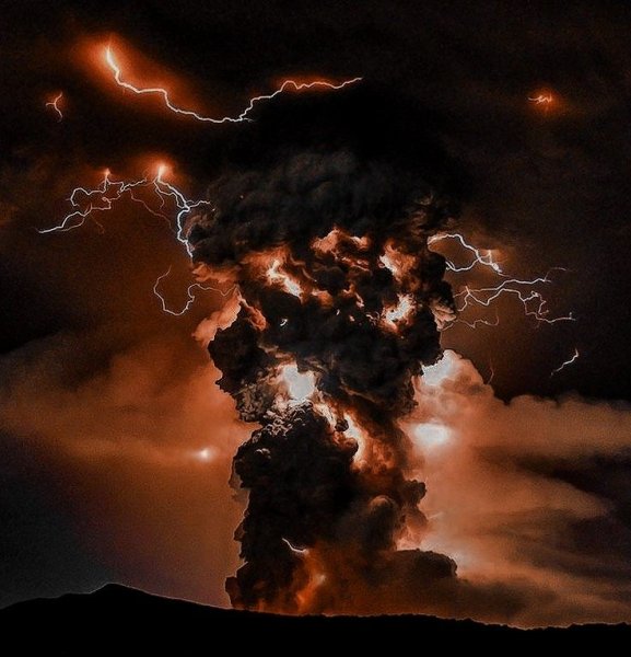 Франциско Негрони гроза вулкан