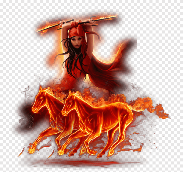 Девушка пламя