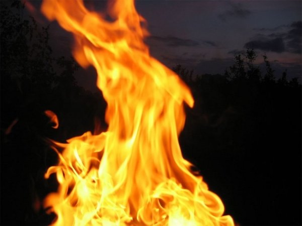 Настоящий огонь фото