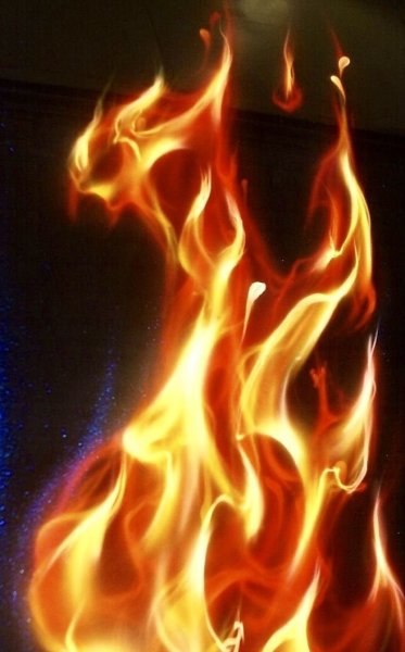 Огонь реалистичный