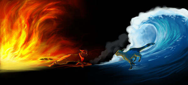 Коты Воители стихии