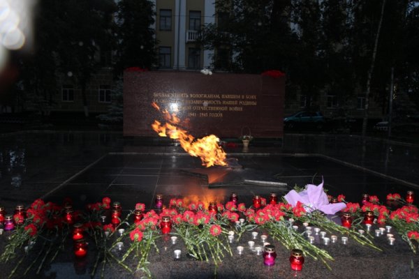 Мемориал вечный огонь славы Вологда