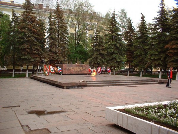 Вечный огонь Вологда на площади