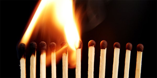 Картинки огня из спички
