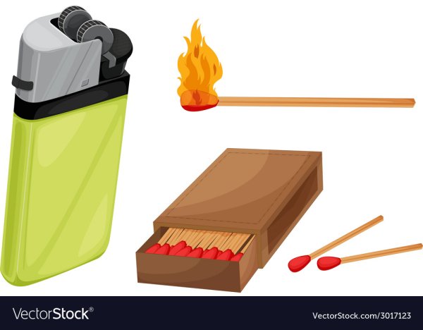 Спички и зажигалка