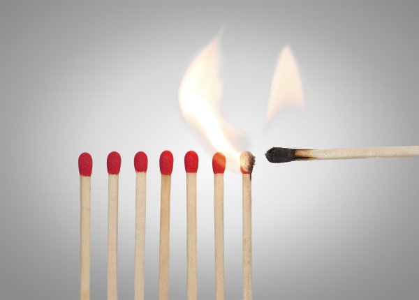 Похудеть с помощью зажженной спички картинка