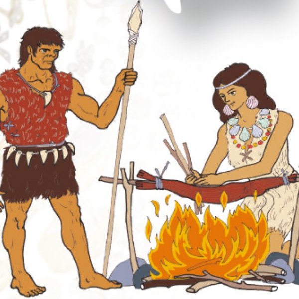 Огонь в первобытном обществе