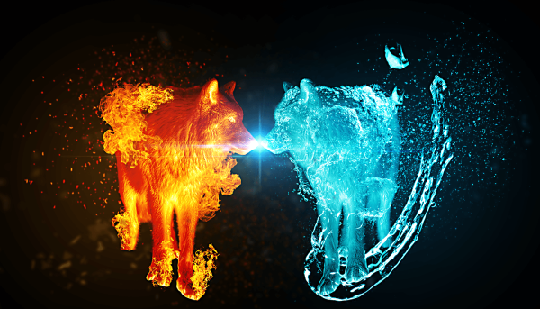 Огонь и вода картинки