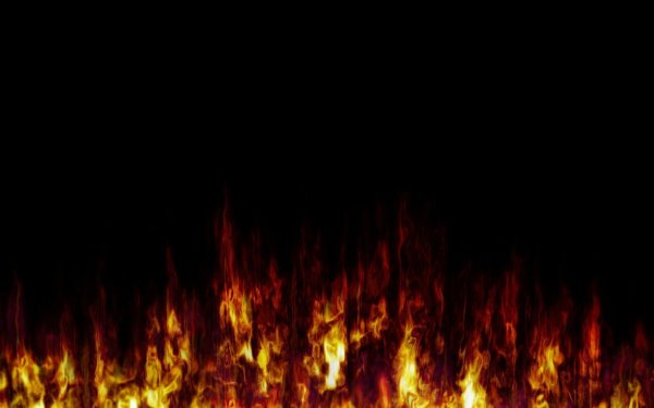 Пожар фон