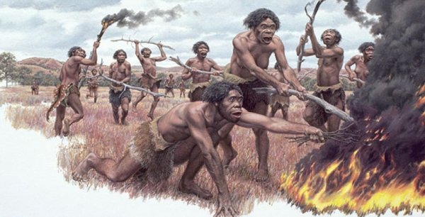 Огонь в первобытном обществе