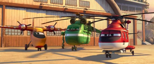 Мультфильм самолеты огонь и вода