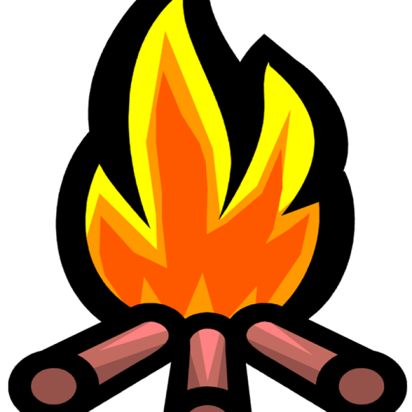 Дети у костра