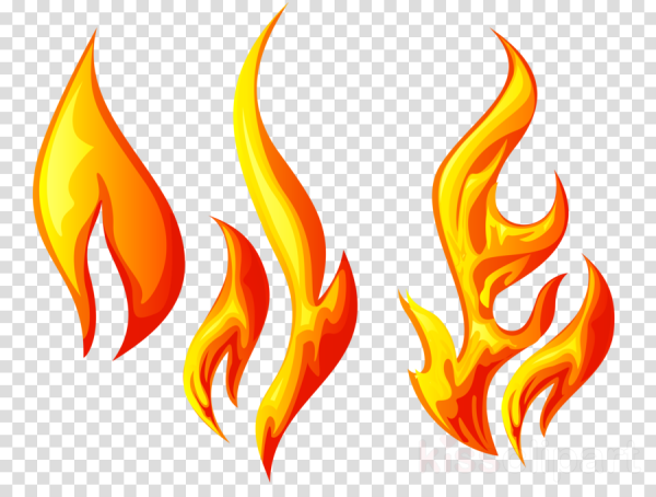 Огонь нарисованный