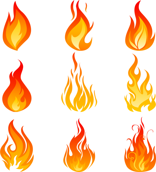 Языки пламени